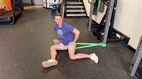 Banded Hip Internal Rotation Mobilization Improve Your Hip Mobility Youtube