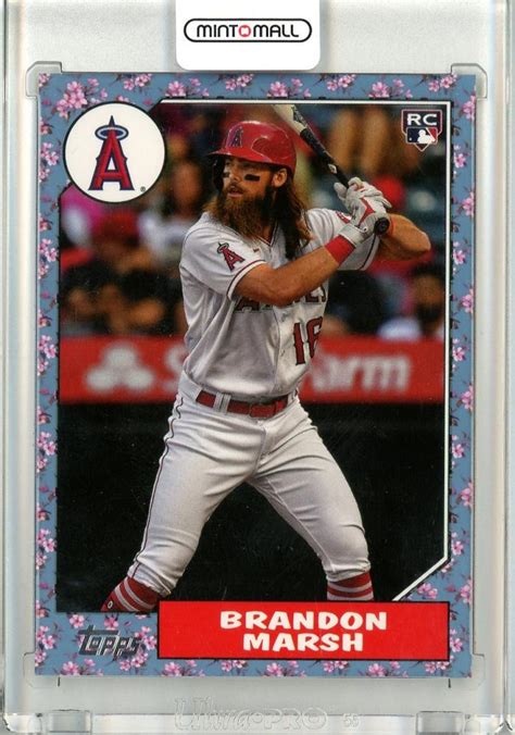 Mint Topps Baseball Japan Edition Brandon Marsh