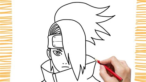 Como Desenhar O Deidara Passo A Passo F Cil Youtube