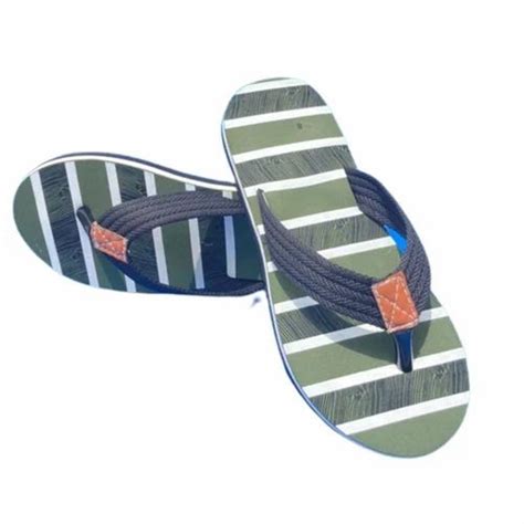 Printed Synthetic Foam 8 Number Mens Flip Flop Sleeper At Rs 95pair In