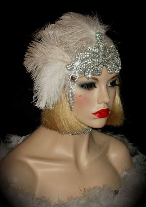 Art Deco Jewels Gatsby Art Deco Ivory Lace Hat 20s Wedding Hat Lace