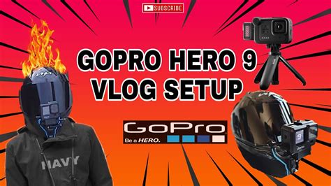 Best Moto Vlogging Setup Go Pro Hero Setting Vega Helmet Youtube