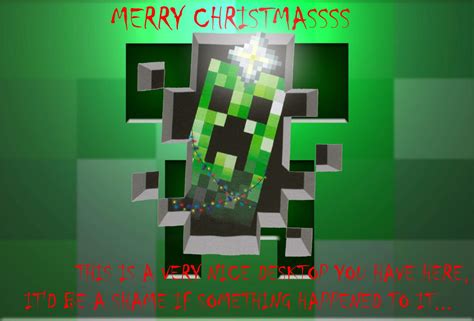 Minecraft Christmas Wallpaper By Kioki23 On Deviantart