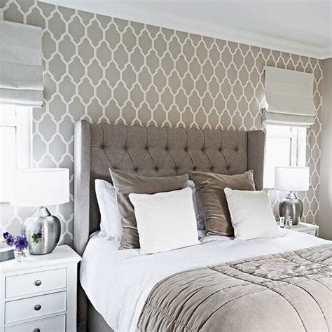 Chose a timeless padded headboard to bring a touch of hotel chic to the ...