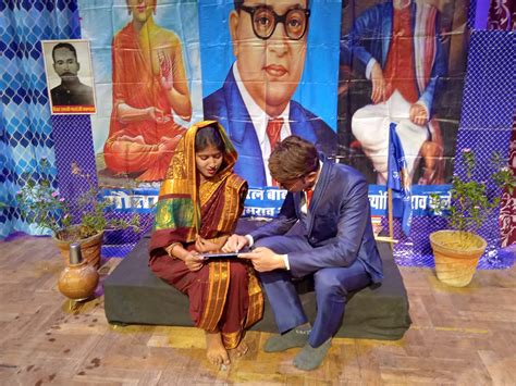 Organized Dr Bhimrao Ambedkar Play डां भीमराव अम्बेडकर नाटक का आयोजन किया Patrika News