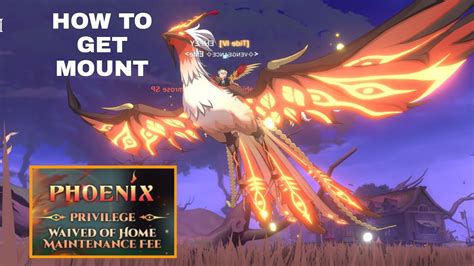 The Legend Of Neverland How To Get PHOENIX Mount In EASIEST WAY FREE