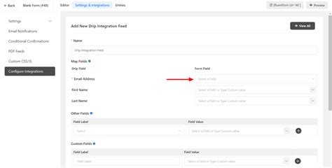 Drip Integration With Fluent Forms Wp Manage Ninja