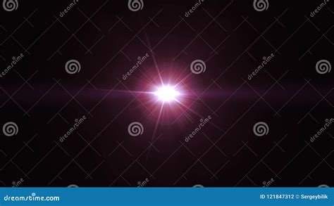 Flash Fading Moving Lights For Logo Optical Lens Star Flares Shiny