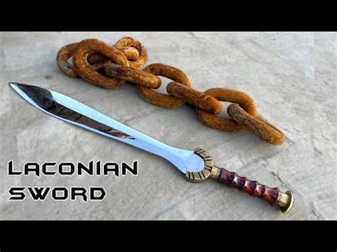 Forging Laconian SWORD out of Rusted Iron chain : r/SWORDS