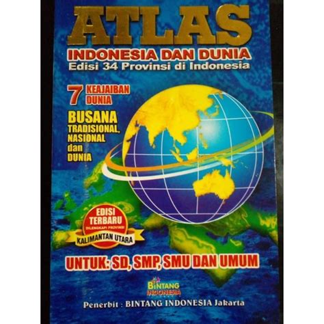 Jual BUKU ATLAS INDONESIA DAN DUNIA UKURAN SEDANG Shopee Indonesia