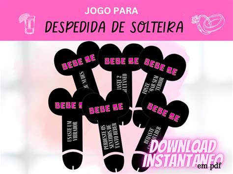 Jogo Despedida De Solteira Jogo Beber Se Bachelorette Bachelorette