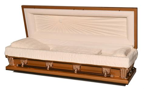 Majestic Tigereye Plus Size Full Couch Casket - Solace Caskets