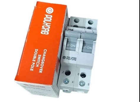 Manual Polycab Shield MCB Changeover Switch Single Phase At Rs 480