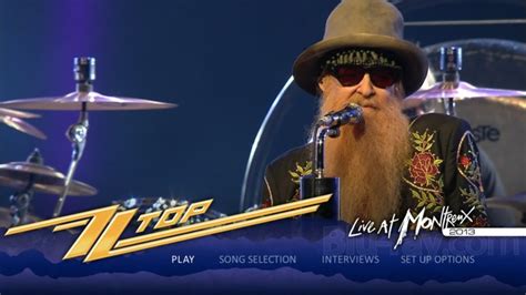 Zz Top Live At Montreux Blu Ray