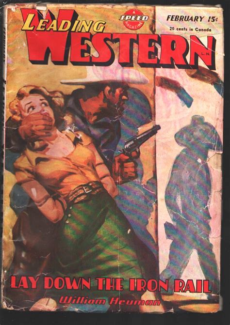 Leading Western Pulp 6 2 1946 Spicy Woman Bondage Cover Parkhurst