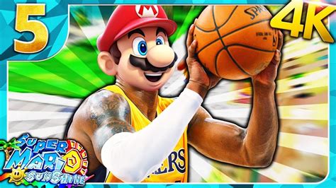 Mario Als Basketball Profi Super Mario Sunshine 4K HD Textures 5