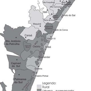 CARACTERIZAÇÃO DOS MUNICÍPIOS DO LITORAL NORTE DO RS – 2000 | Download ...