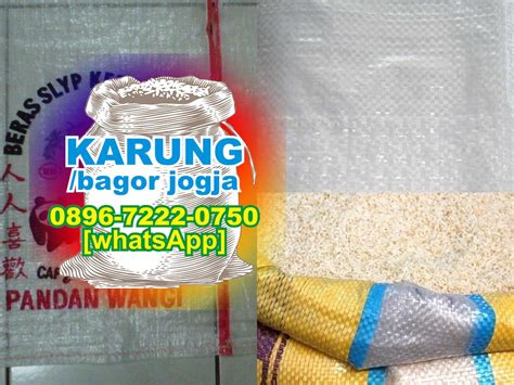 Ukuran Karung Beras Kg O O O Wa Karung Plastik Harga Murah