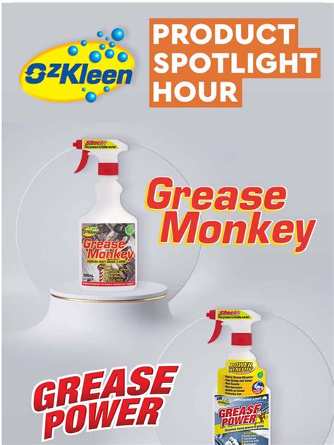 Ozkleen Kitchen Power Degreaser Now In Supermarkets Product