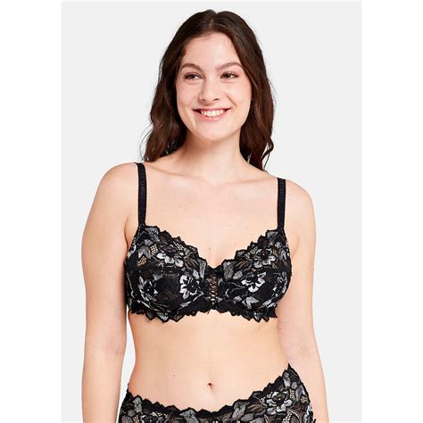 Soutien Gorge Emboitant Arum Gala Sans Complexe Noir Gris Blanc La