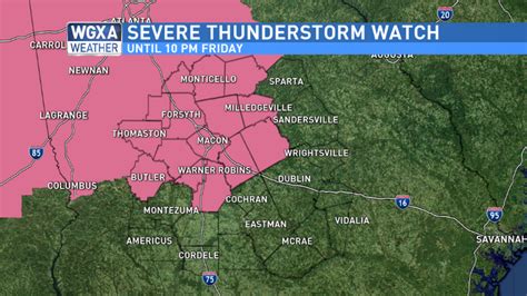 Severe Thunderstorm Watch Severe Thunderstorm Watch Until 10pm