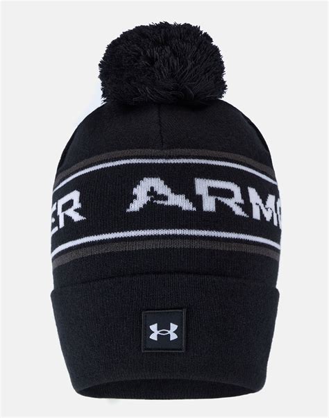 Under Armour Halftime Pom Beanie Black Life Style Sports Eu