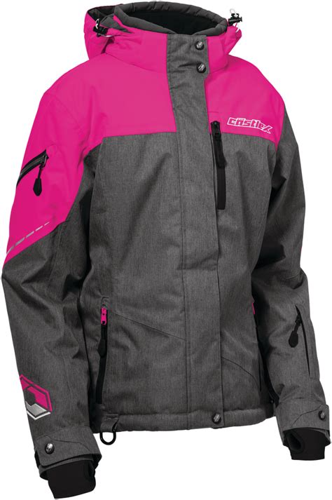 Castle X Womens Powder G2 Snowmobile Jacket Grey Pink Canadian Tire