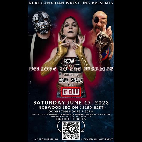 Real Canadian Wrestling On Twitter 💥 Tonight 💥 Live Pro Wrestling In