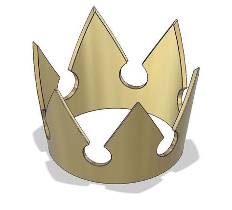 Sora Kingdom Hearts Crown 3d Model 3d Printable Cgtrader