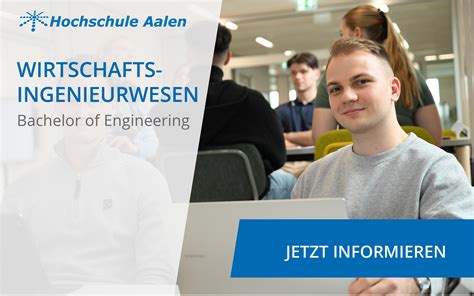 Hochschule Aalen Wirtschaftsingenieurwesen Bachelor Of Engineering