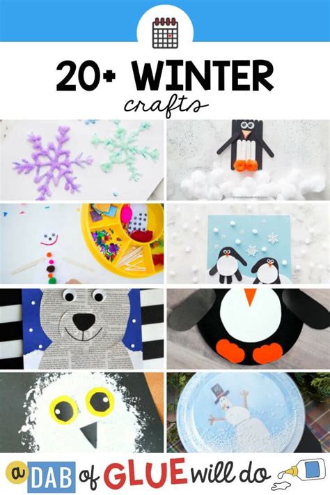 Winter Crafts for Kindergarten