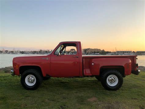 1978 Chevrolet K10 Stepside Scottsdale Original Paint Ca 4x4 Free