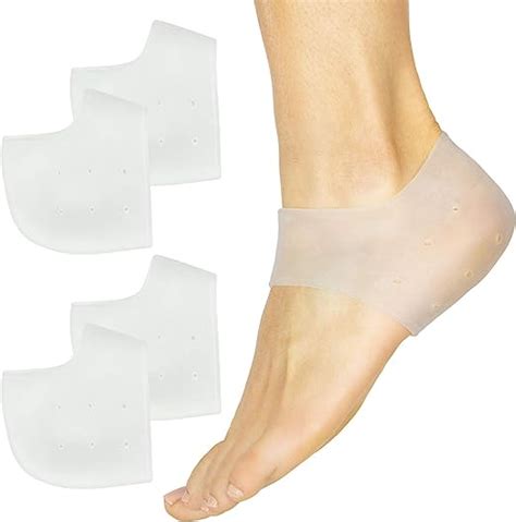 Amazon ViveSole Silicone Heel Protectors 2 Pairs Gel Guard For