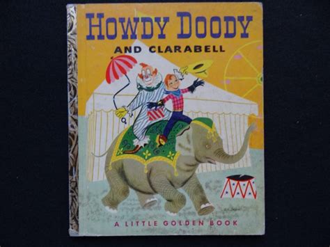 Howdy Doody and Clarabell - GoldenBookGuy.com