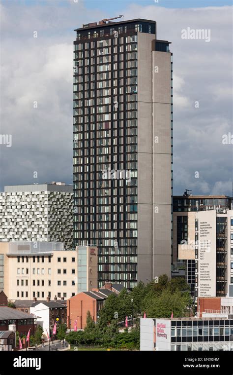 St Pauls Tower Sheffield City Centre Stock Photo Alamy