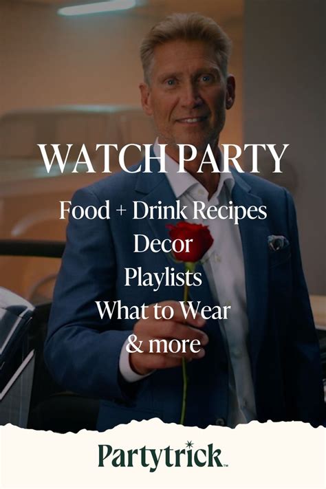 This Golden Bachelor Watch Party Is Curated By Our Party Planning