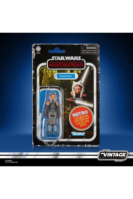 Figura Ahsoka Tano The Mandalorian Star Wars Retro Collection Cm