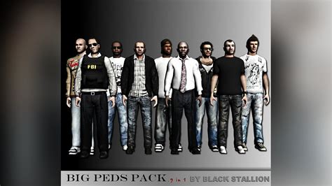 Download Big Peds Pack For Gta San Andreas