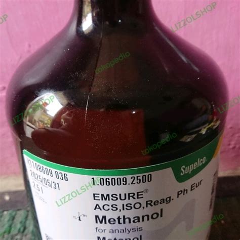 Jual Methanol For Analysis Metanol MERCK Shopee Indonesia