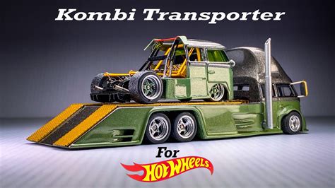 Volkswagen Kombi Bus Team Transport For Hot Wheels Custom Youtube