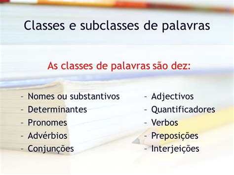 Classes De Palavras Ppt Carregar