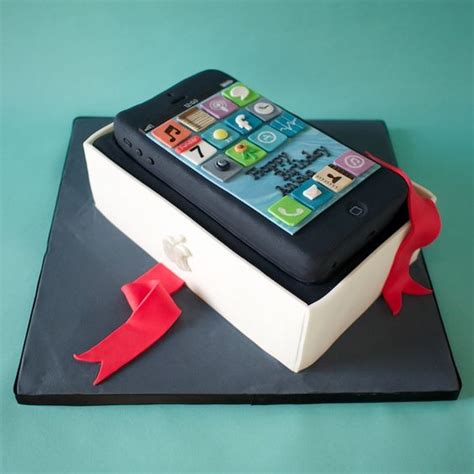 Mobile Phone Theme Cake Tutorials How To Make An Iphone Cake