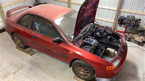 K Swapped Subaru Impreza Quick Update Youtube