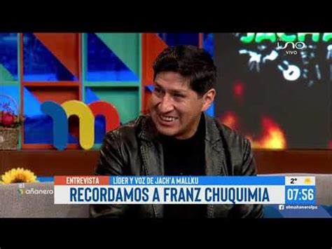 Falleci El L Der De Jacha Mallku Franz Chuquimia Deredes Tv