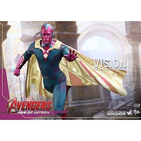 Hot Toys Movie Masterpiece Vision Avengers Age Of Ultron Sixth Scale Acion Figure Pricepulse