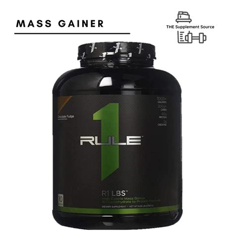 R1 Rule 1 Mass Gainer 6lbs 12lbs With Shaker Shopee Philippines