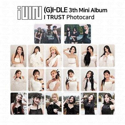 G I Dle G Idle Rd Mini Album I Trust Official Photocard Photo Card