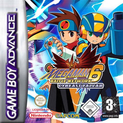 Mega Man Battle Network Cybeast Gregar Box Shot For Game Boy Advance