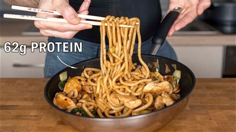 This Healthy Noodle Bowl Has G Of Protein Youtube