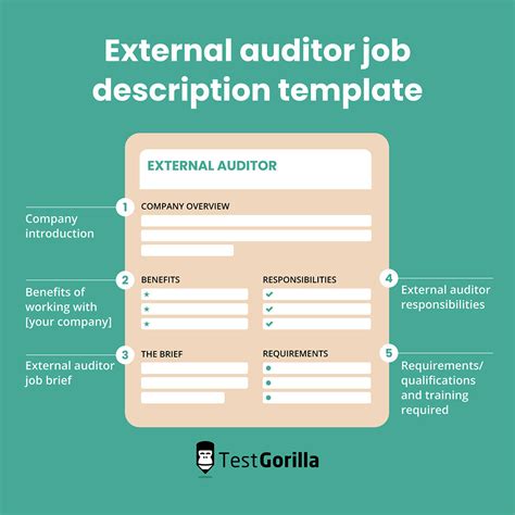 How To Write An External Auditor Job Description TG